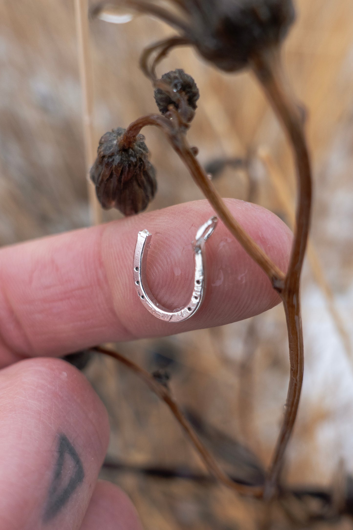 "Lucky Horseshoe" Charm Necklace