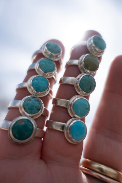 Dainty Turquoise Stackers
