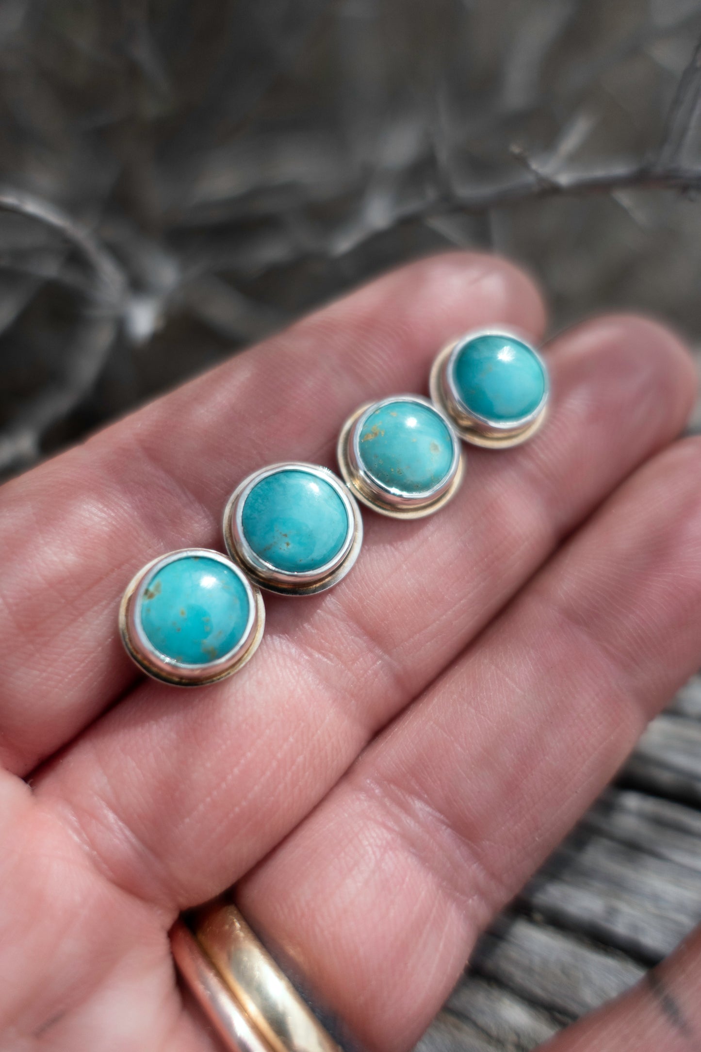 Round Sonoran Studs