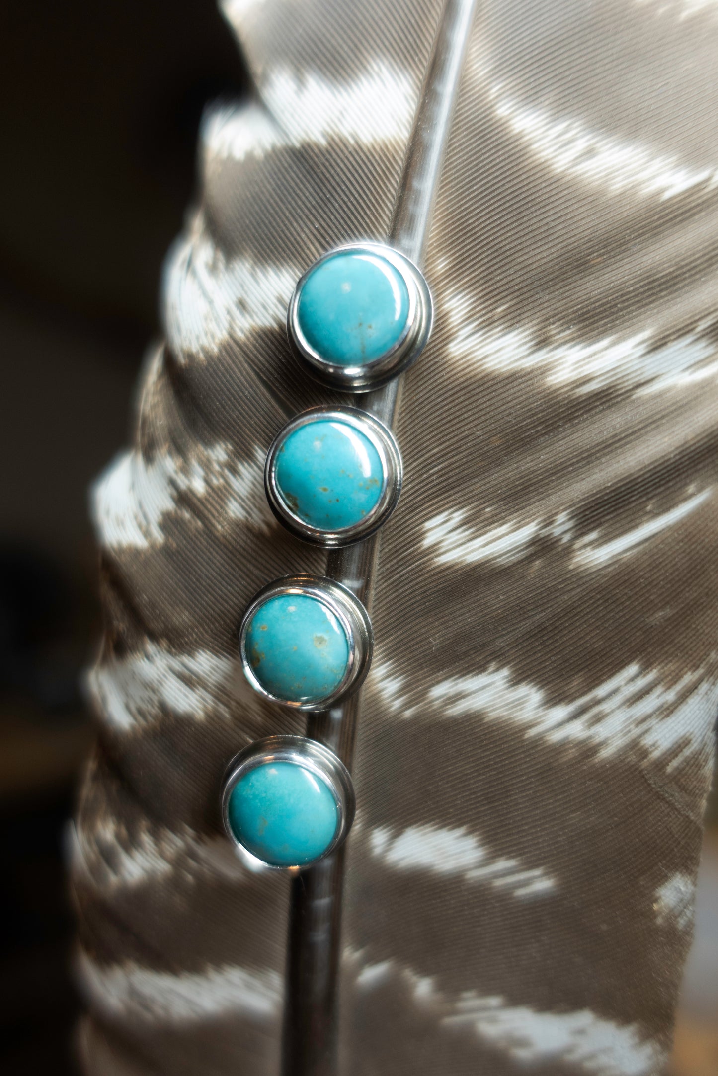 Round Sonoran Studs