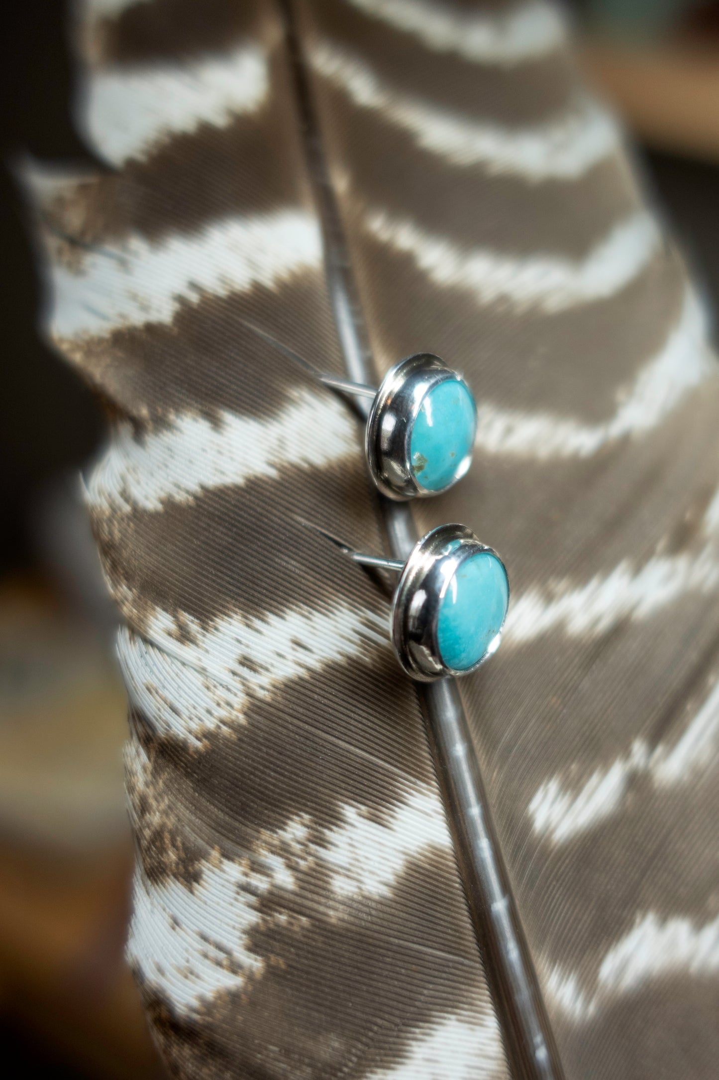 Round Sonoran Studs