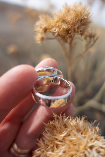 Royston "River" Turquoise size 7.5 Sterling Ring