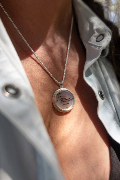 MT Agate Pendant Necklaces