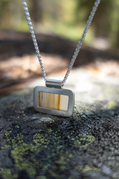 MT Agate Pendant Necklaces