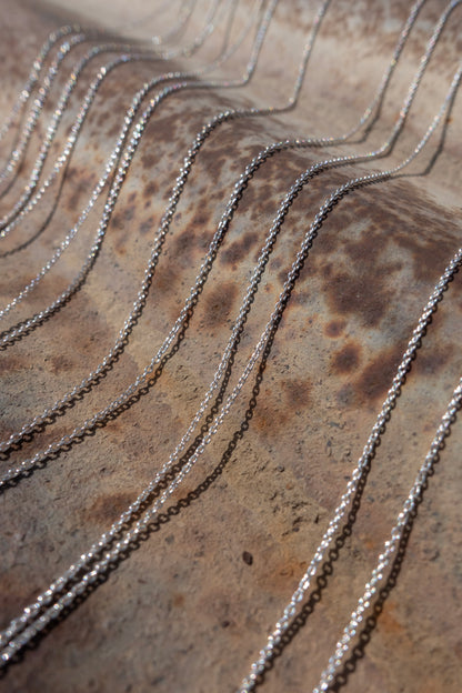 Tiny Turquoise Charm - 18" Necklace