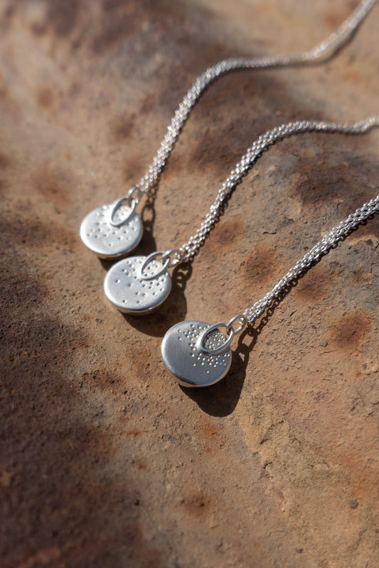 Tiny Turquoise Charm - 18" Necklace