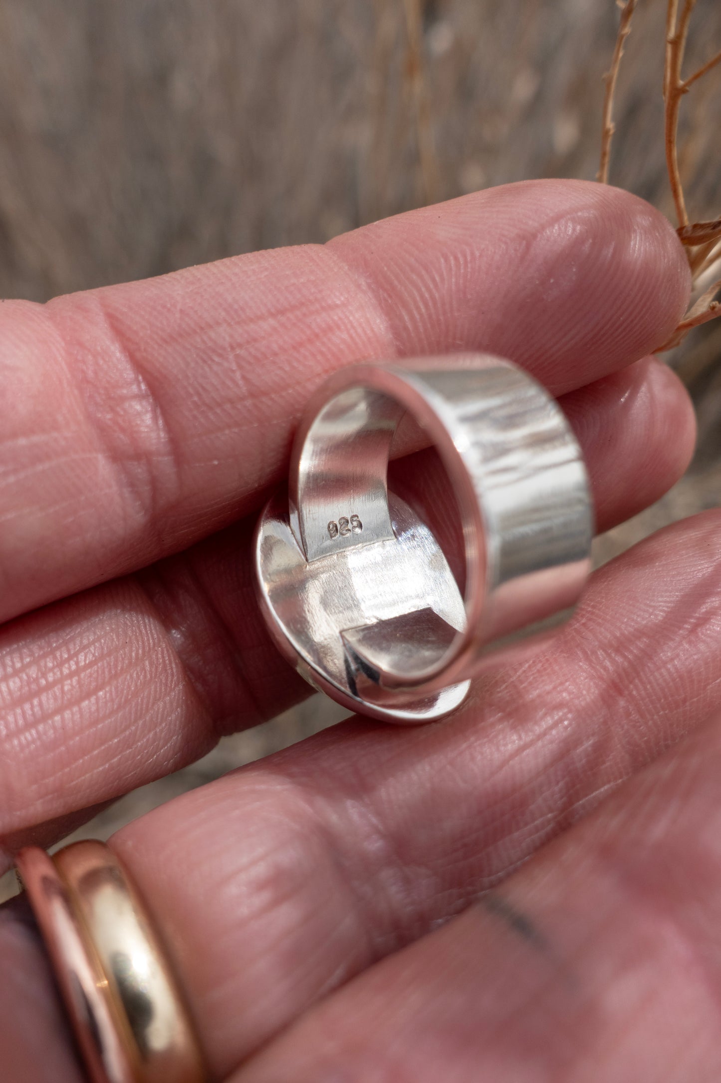 Freeform Turquoise Stout Ring Size 7