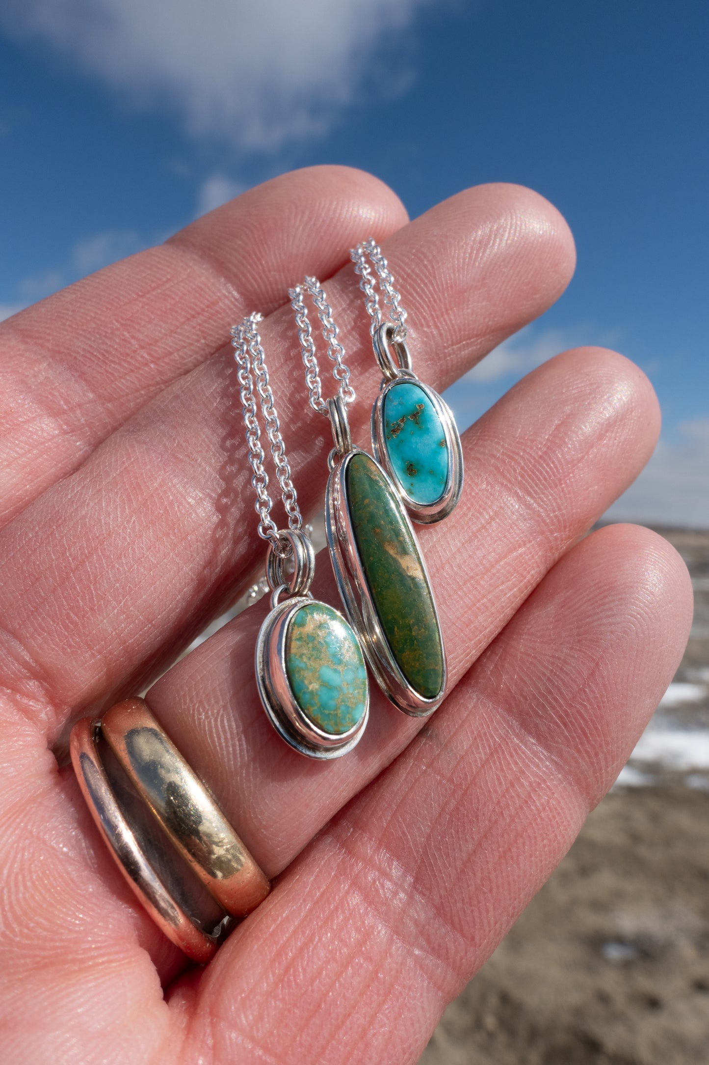 Kings Manassa Turquoise Charms