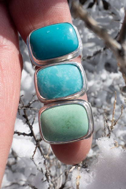 Custom Pillow Cut Cabochon Rings