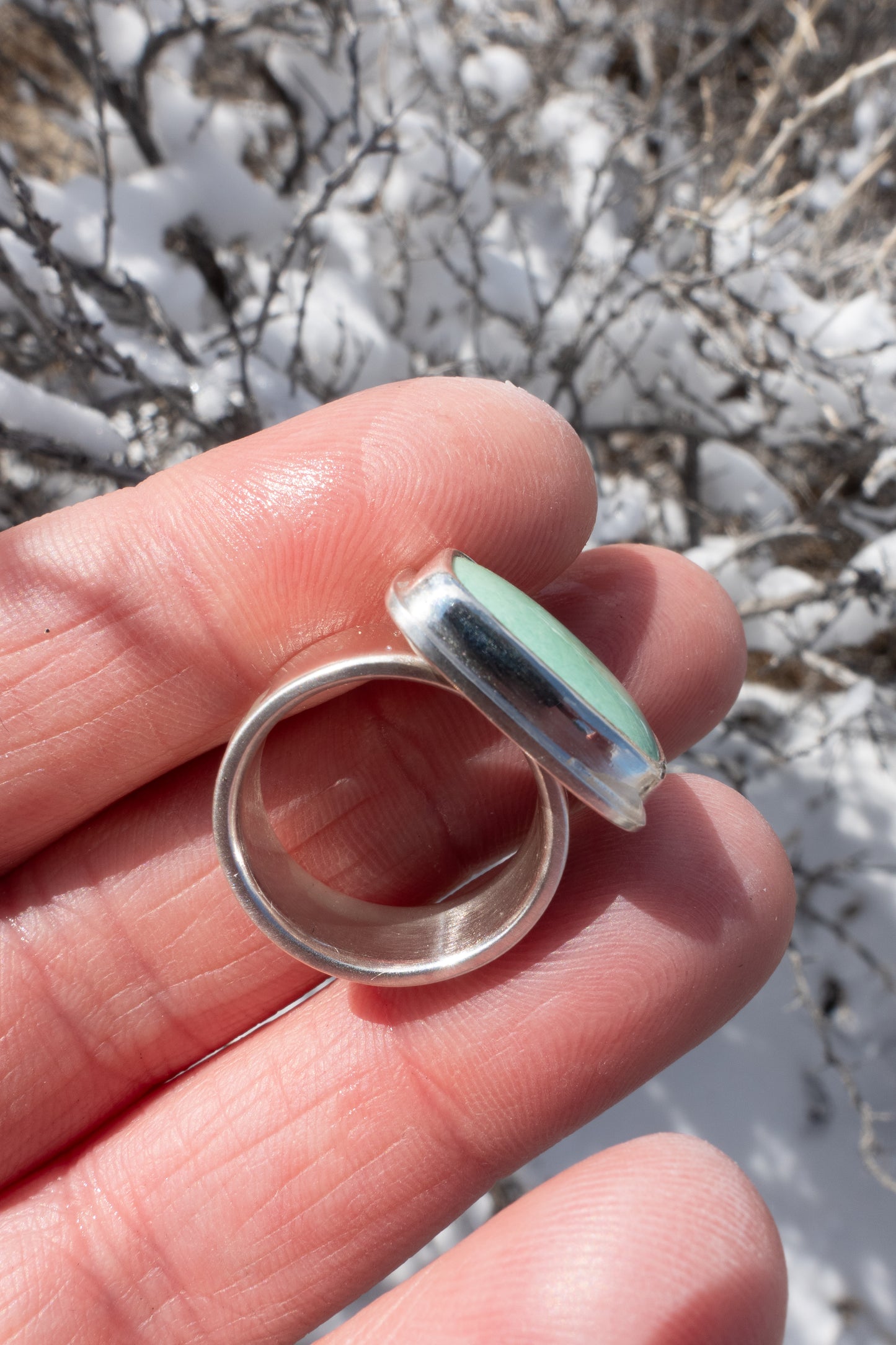 Custom Pillow Cut Cabochon Rings