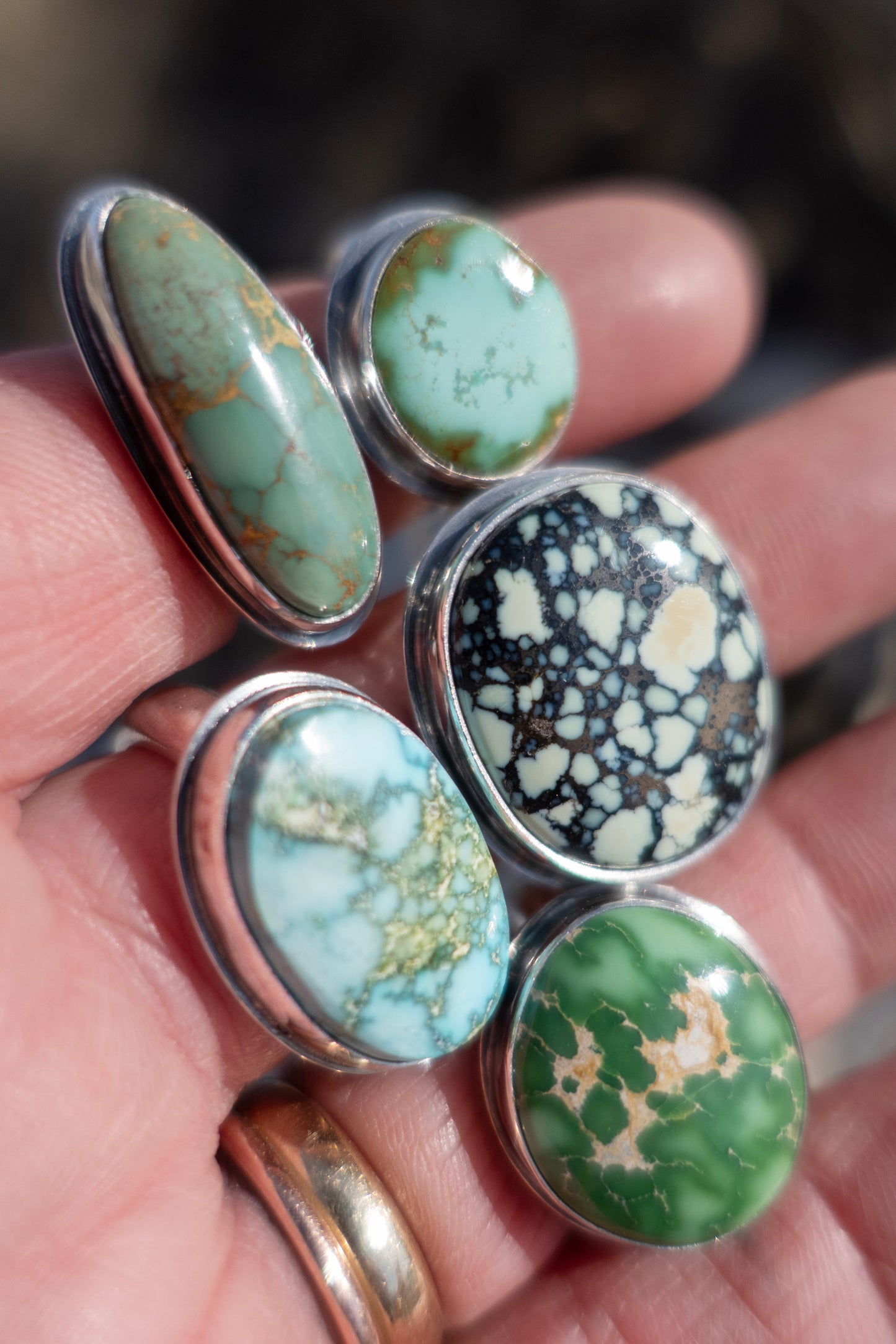 Spring Collector Statement Rings