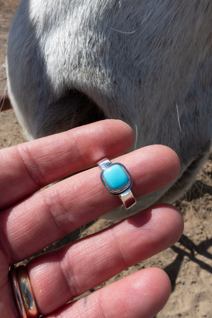 Sleeping Beauty Turquoise Rings